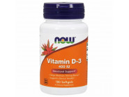 Vitamin D3 400 IU NOW (180 капсул)