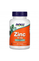 Zinc Gluconate 50 mg NOW (250 таблеток)