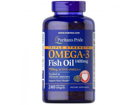 Omega-3 Fish Oil 1360 мг One Per Day (90 капсул)