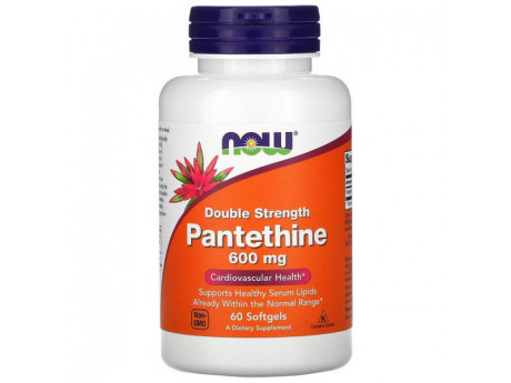 Pantethine 600 mg NOW (60 капсул)