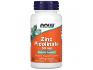 Vitamin Zinc Picolinate 50 mg NOW (120 капсул)