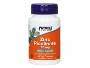 Vitamin Zinc Picolinate 50 mg NOW (60 капсул)