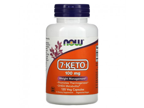7-KETO 100 mg NOW (120 вег капсул)