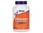 Chitosan Plus 500 mg NOW (240 вег капсул)