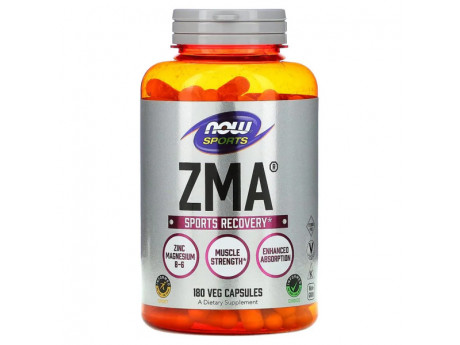 ZMA(R) 800 mg NOW (180 вег капсул)