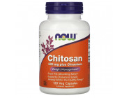 Chitosan Plus 500 mg NOW (120 вег капсул)