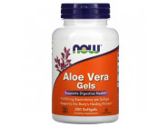 Aloe Vera 10000 Gels NOW (250 капсул)