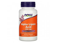 Alpha Lipoic Acid 250 mg NOW (60 вег капсул)