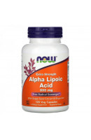 Alpha Lipoic Acid 600 mg NOW (120 вег капсул)