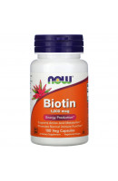 Biotin 1000 мкг NOW (100 вег капсул)
