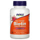 Biotin 10 мг NOW (120 вег капсул)