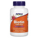 Biotin 5000 мкг NOW (60 вег капсул)