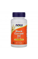 Black Currant Oil 500 mg NOW (100 капсул)