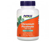 Chromium Picolinate 200 мкг NOW (250 вег капсул)