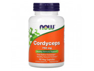 Cordyceps 750 mg NOW (90 капсул)