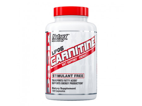 Carnitine Lipo 6 Nutrex (120 капсул)