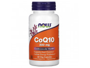 CoQ10 200 mg NOW (60 вег капсул)