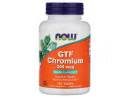 GTF Chromium 200 мкг NOW (250 таблеток)