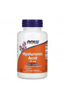 Hyaluronic Acid 50 мг + MSM NOW (120 вег капсул)