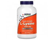 L-Lysine 1000 mg NOW (250 таблеток)