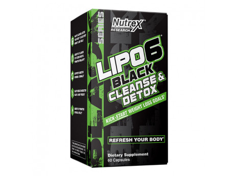 Lipo 6 Black Cleanse & Detox Nutrex (60 капсул)