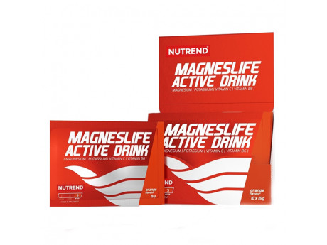 MAGNESLIFE Active Drink Nutrend (10 штук по 15 грамів)