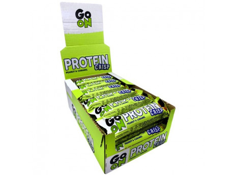 Упаковка батончиків Crisp Bar GO ON (24 штуки)