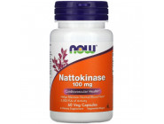 Nattokinase 100 мг NOW 60 вег капсул