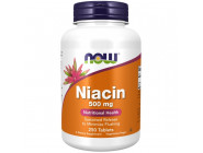 Niacin 500 мг NOW (250 таблеток)