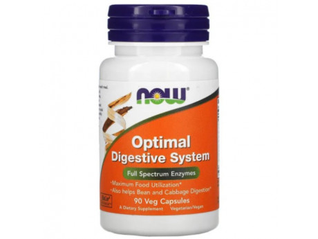 Optimal Digestive system NOW (90 вег капсул)