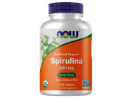 Organic Spirulina 500 мг NOW (100 таблеток)
