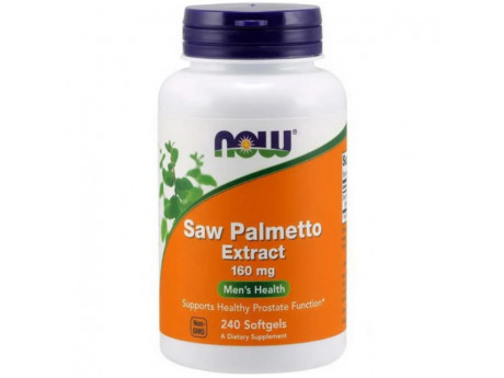Saw Palmetto 160 мг NOW (240 капсул)