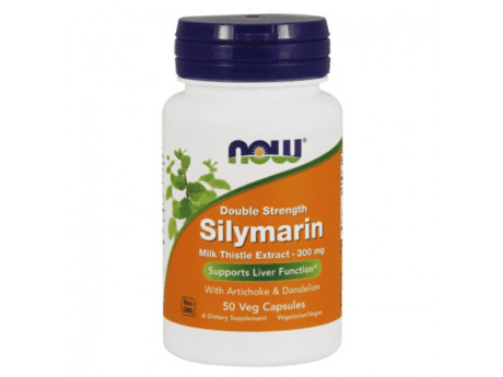 Silymarin Milk Thistle 300 мг NOW (50 вег капсул)