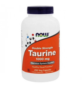 Taurine 1000 мг NOW (250 вег капсул)