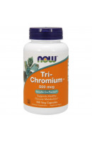 Tri-Chromium 500 мкг Cinnam NOW (180 вег капсул)
