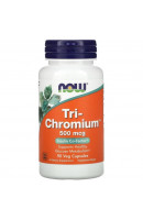 Tri-Chromium 500 мкг Cinnam NOW (90 вег капсул)