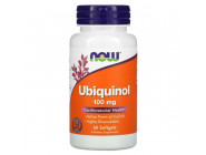 Ubiquinol 100 мг NOW (60 капсул)