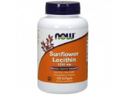Sunflower Lecithin 1200 mg NOW Foods (100 капсул)