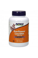 Sunflower Lecithin 1200 mg NOW Foods (100 капсул)