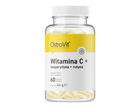 Vitamin C+Hesperidin+Rutin Ostrovit (60 капсул)