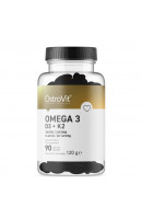 Omega 3 D3+K2 Ostrovit (90 капсул)
