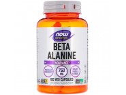 Beta Alanine 750 мг NOW (120 вег капсул)