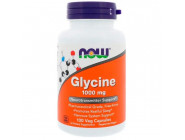 Glycine 1000 мг NOW (100 вег капсул)