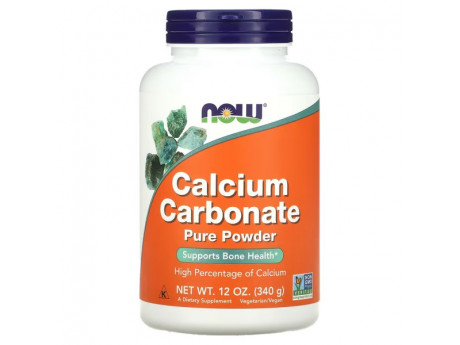 Calcium Carbonate Powder NOW (340 грамів)