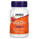 Chewable Vitamin D-3 000 IU Fruit NOW (180 таблеток)