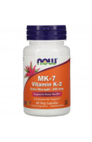 MK-7 Vitamin K-2 Extra Strength 300 мкг NOW (60 вег капсул)