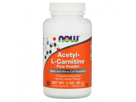 Acetyl-L-Carnitine Powder NOW (85 грамм)