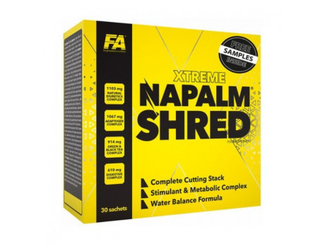 Жиросжигатель Napalm Shred Fitness Authority (30 пакетиков)