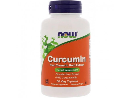 Curcumin 450 мг NOW (60 капсул)
