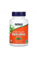 Organic Spirulina 500 мг NOW (200 таблеток)